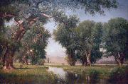Worthington Whittredge On the Cache La Poudre River, Colorado France oil painting artist